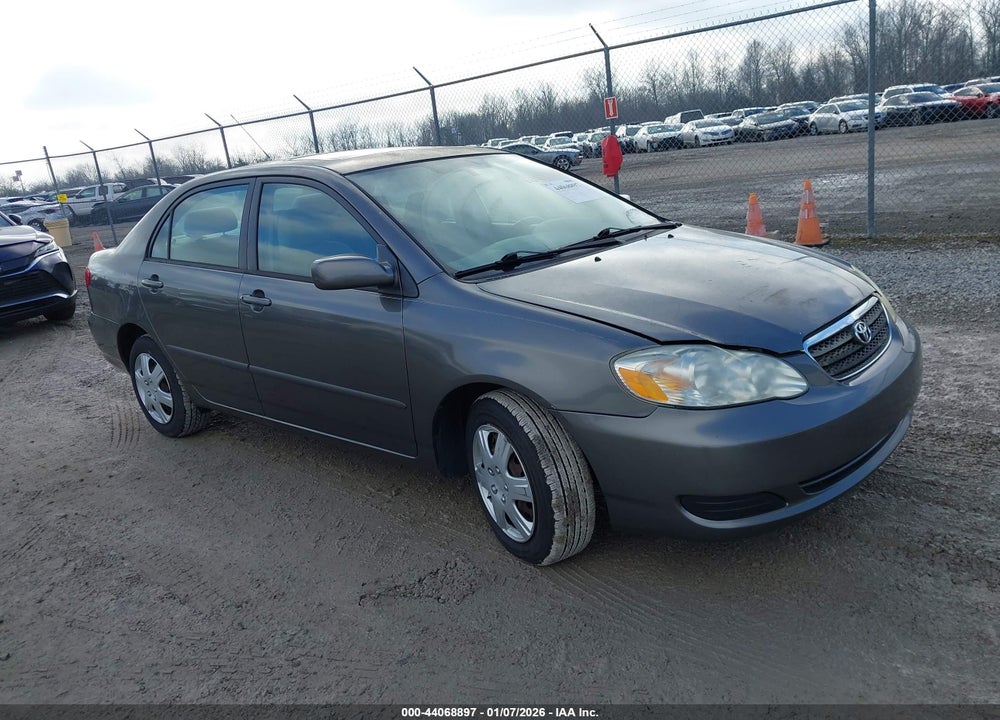 2007 TOYOTA COROLLA LE VIN: 2T1BR32E57C808711