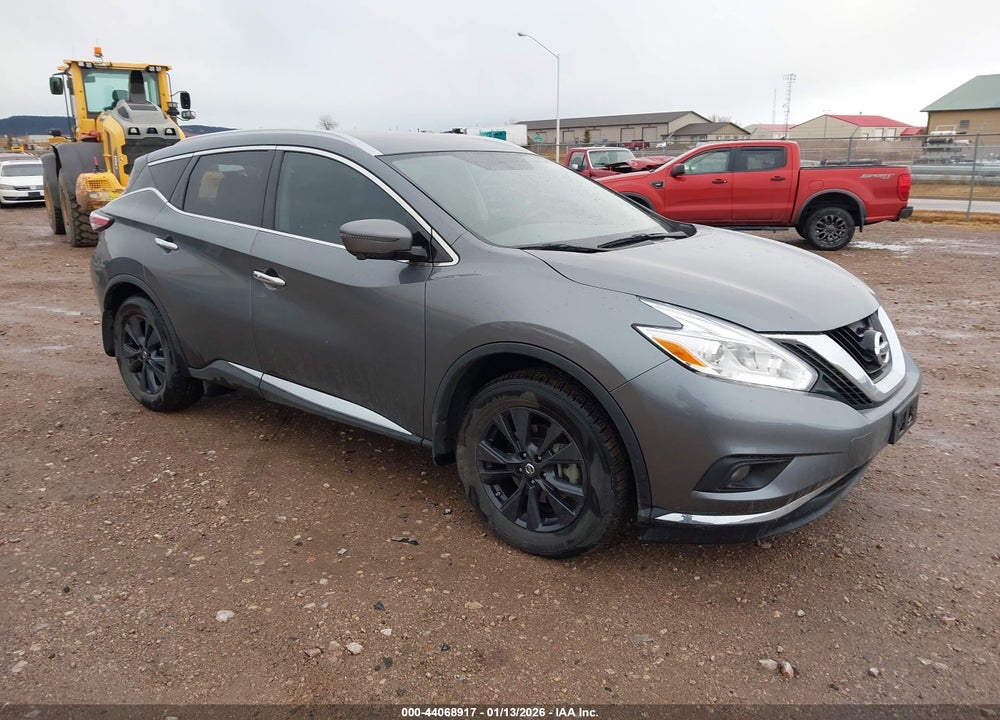2017 NISSAN MURANO SL VIN: 5N1AZ2MH4HN169843