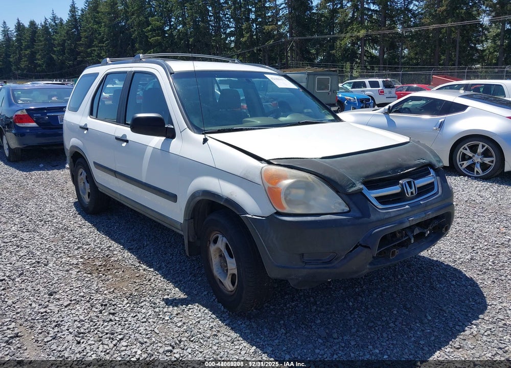 2002 HONDA CR-V LX VIN: JHLRD68422C011060