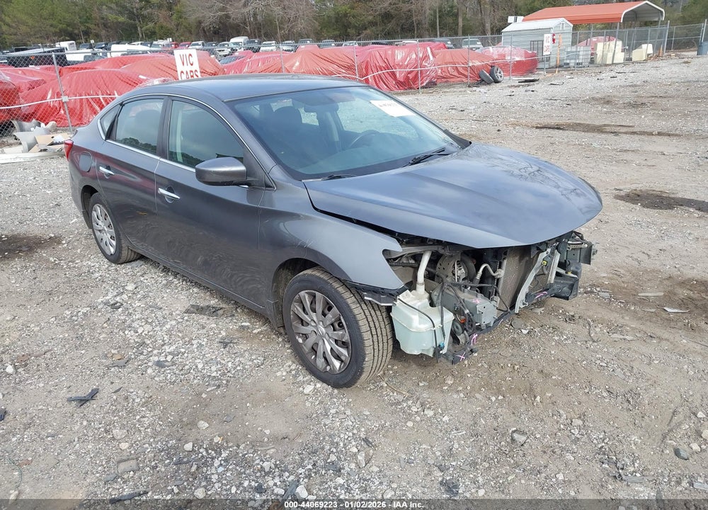 2018 NISSAN SENTRA S VIN: 3N1AB7APXJY346165