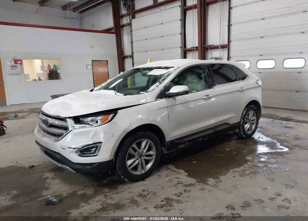 2015 FORD EDGE SEL VIN: 2FMTK4J84FBC25897