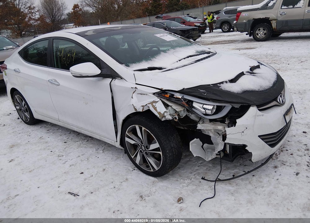 2015 HYUNDAI ELANTRA LIMITED VIN: 5NPDH4AE0FH555781