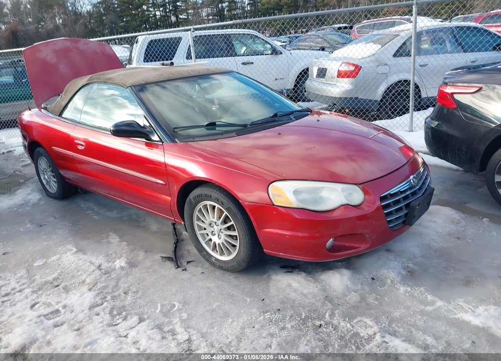 2004 CHRYSLER SEBRING LXI VIN: 1C3EL55R24N402875