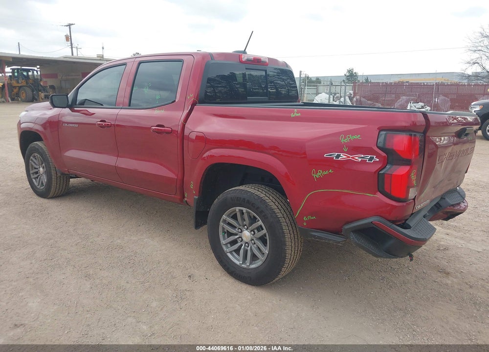 2025 CHEVROLET COLORADO 4WD LT VIN: 1GCPTCEK6S1237655