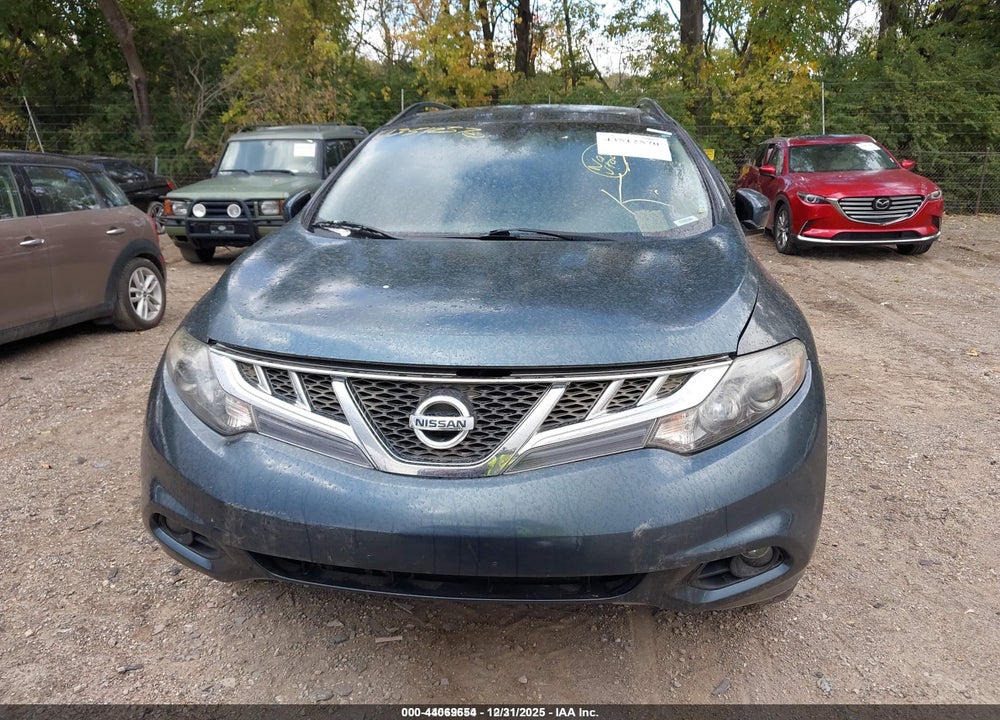 2014 NISSAN MURANO SL VIN: JN8AZ1MW9EW528904