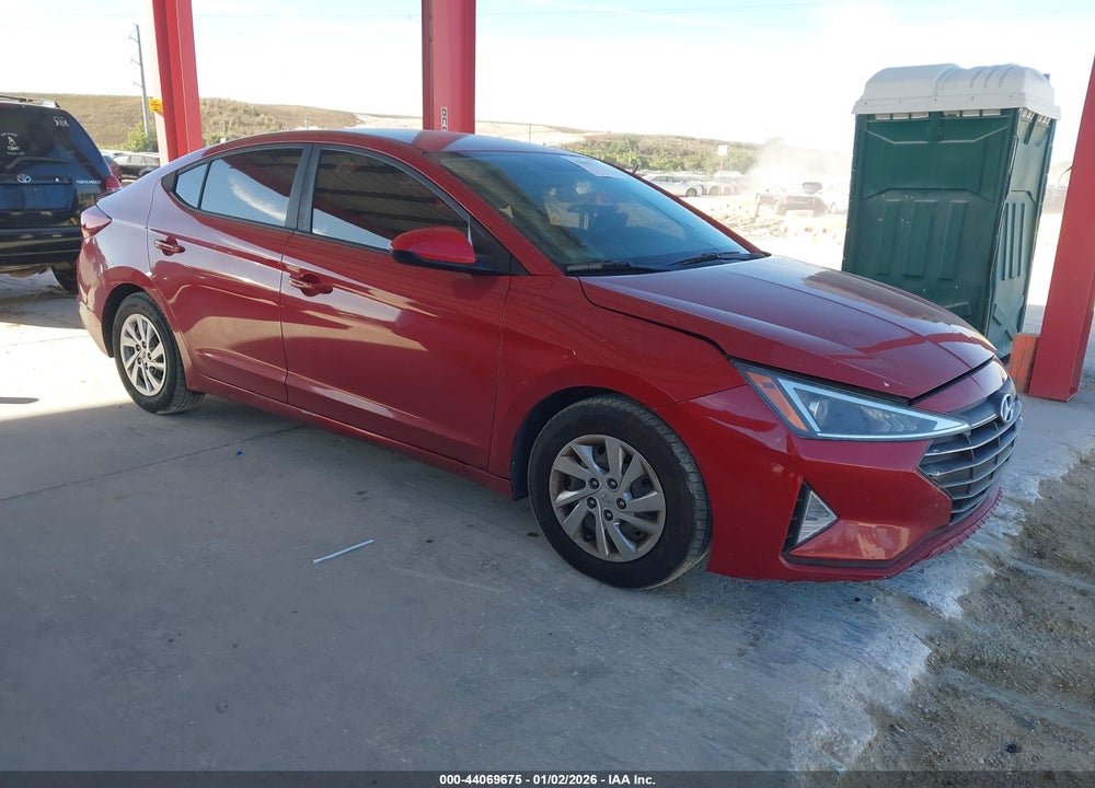 2019 HYUNDAI ELANTRA SE VIN: KMHD74LF4KU862956