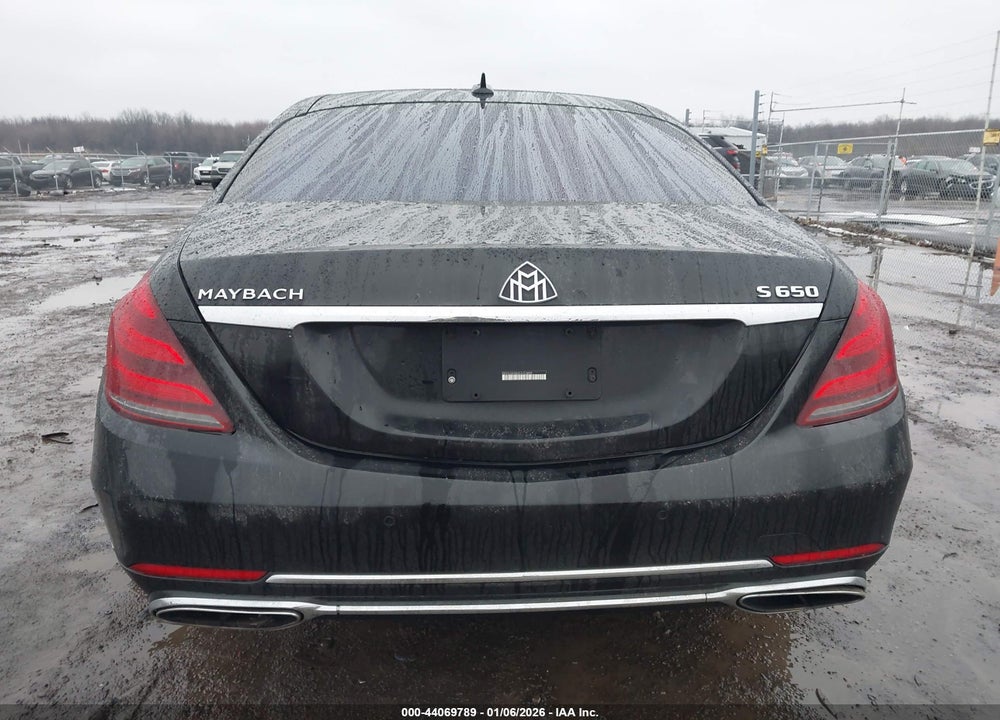 2019 MERCEDES-BENZ MAYBACH S 650 VIN: WDDUX8AB0KA453890
