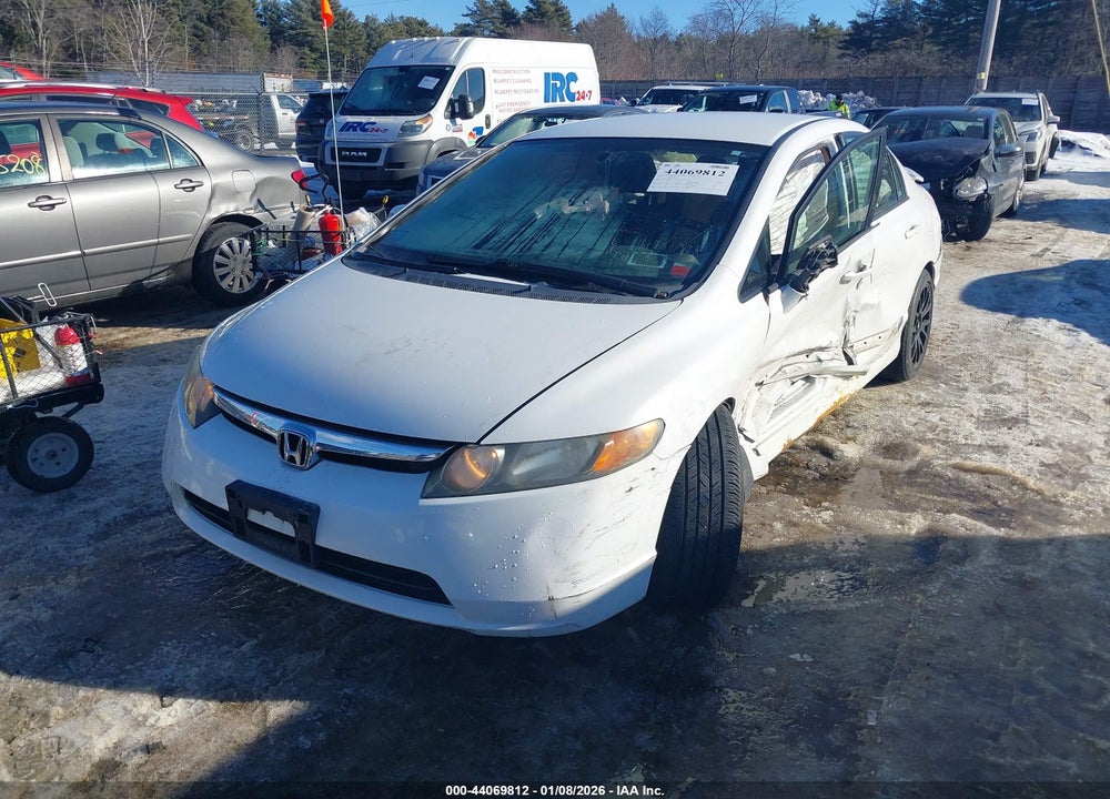 2007 HONDA CIVIC LX VIN: 2HGFA16577H501183