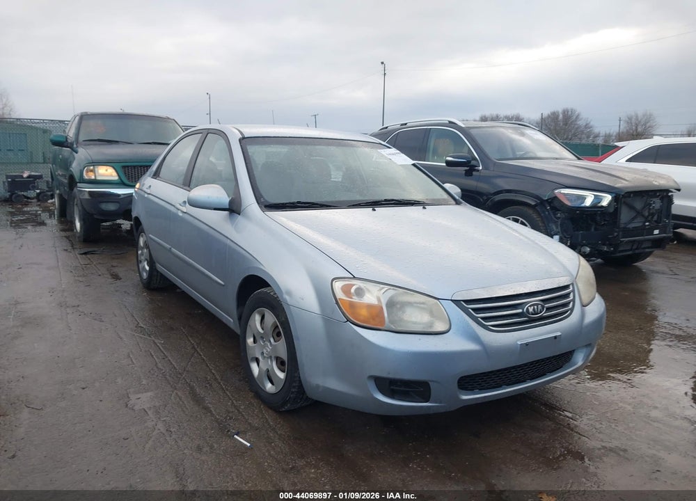 2008 KIA SPECTRA EX VIN: KNAFE121985500466