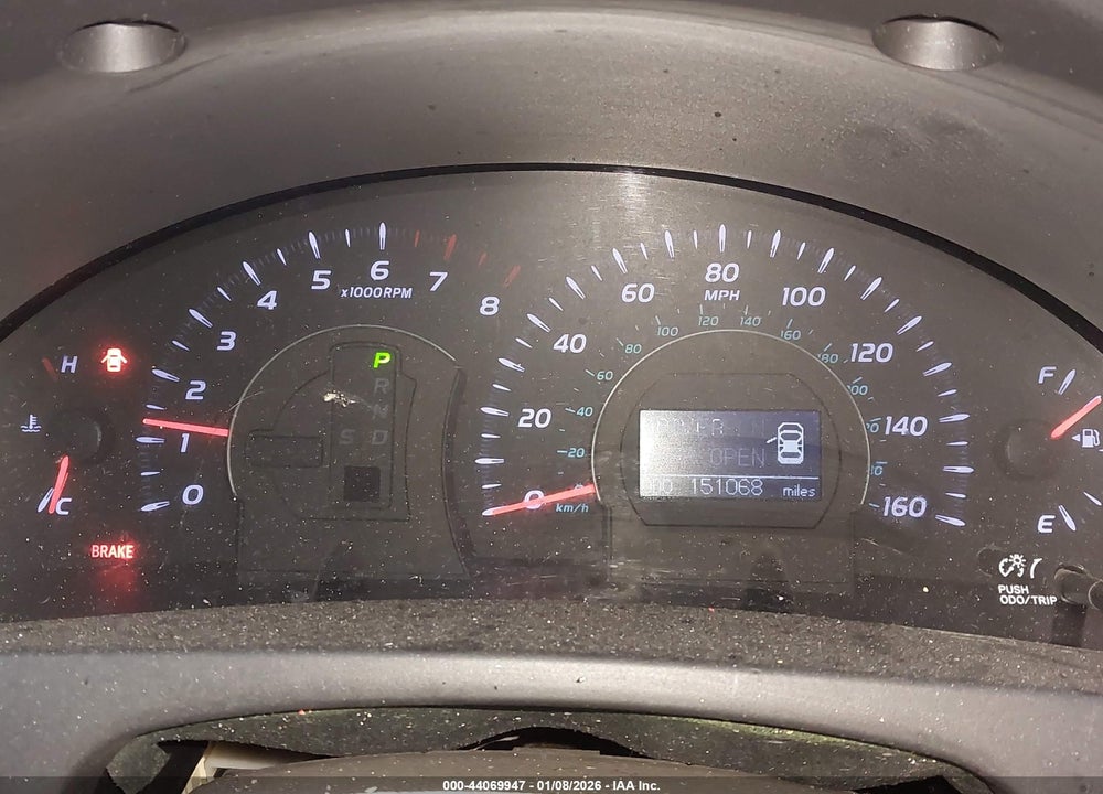 2011 TOYOTA CAMRY XLE V6 VIN: 4T1BK3EK1BU622984