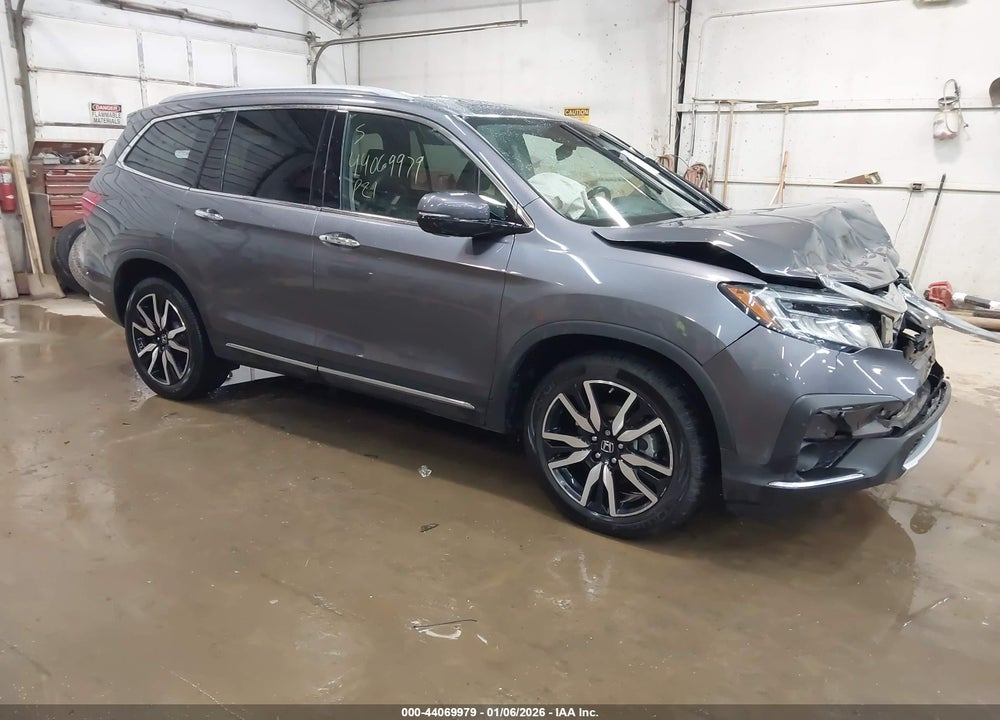 2021 HONDA PILOT AWD ELITE VIN: 5FNYF6H04MB042588