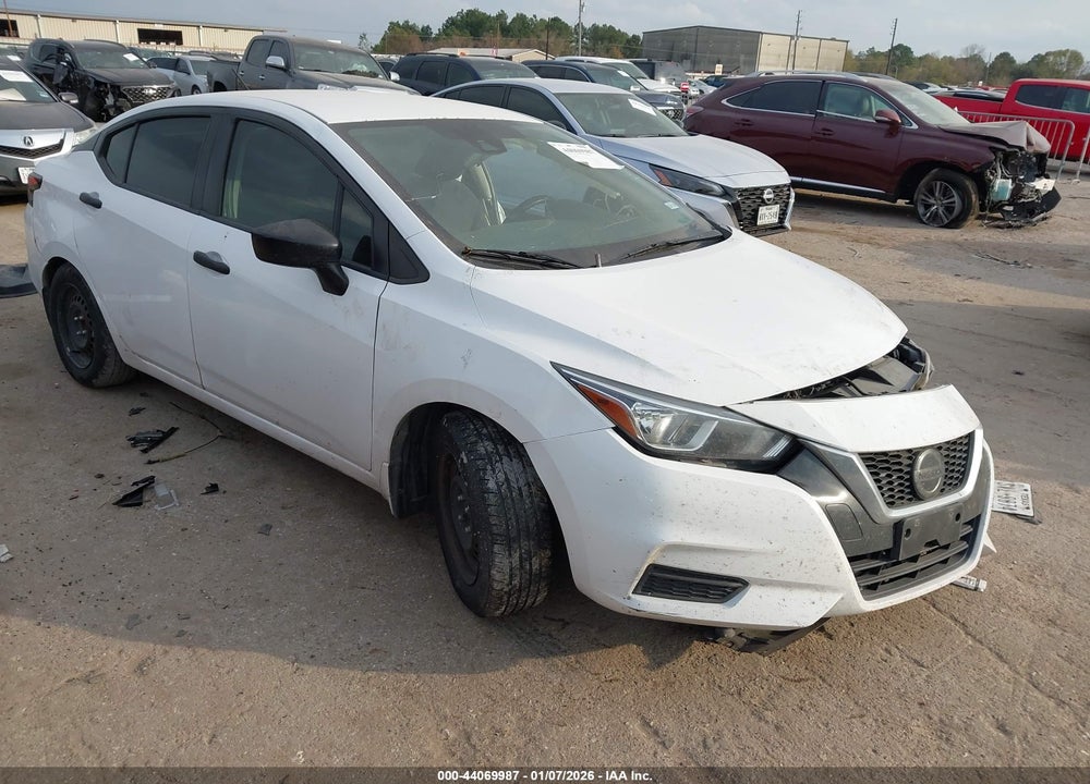 2020 NISSAN VERSA S 5-SPEED MANUAL TRANSMISSION VIN: 3N1CN8BV6LL801371