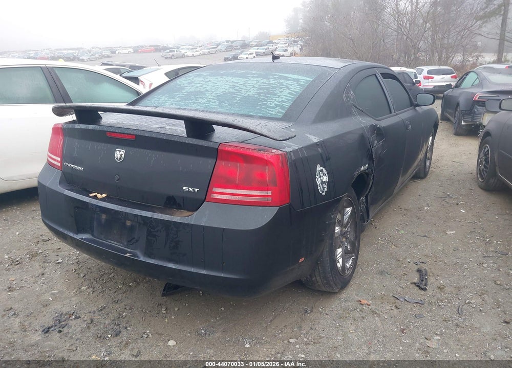 2008 DODGE CHARGER SXT VIN: 2B3KA33G98H308728