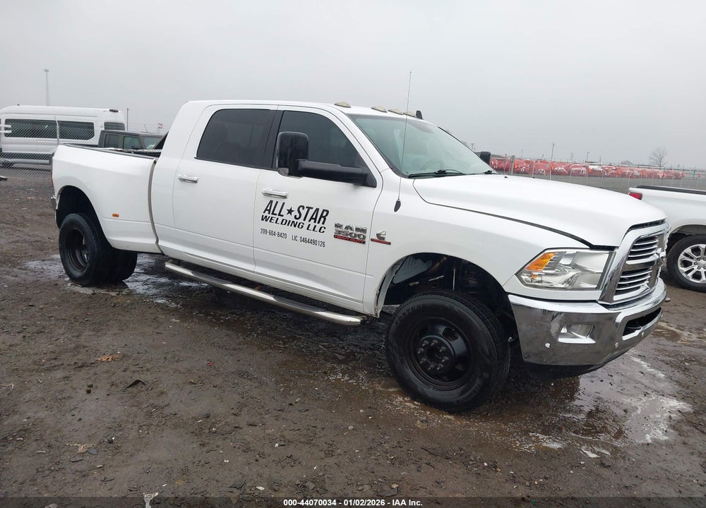 2016 RAM 3500 BIG HORN VIN: 3C63RRLL1GG303377