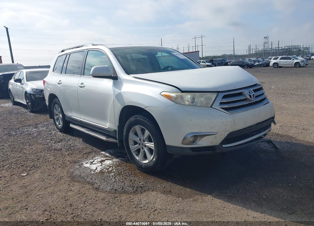 2013 TOYOTA HIGHLANDER SE V6 VIN: 5TDZK3EH4DS120176