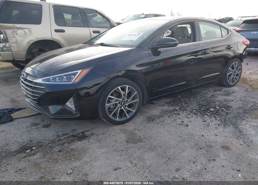 2020 HYUNDAI ELANTRA LIMITED VIN: KMHD84LF0LU057521
