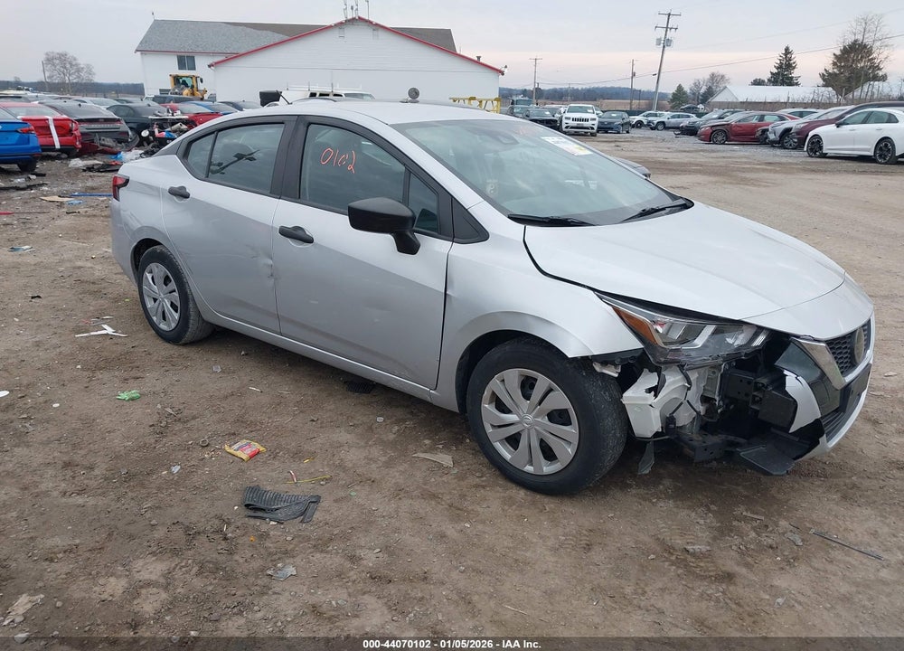 2020 NISSAN VERSA S XTRONIC CVT VIN: 3N1CN8DV6LL843214
