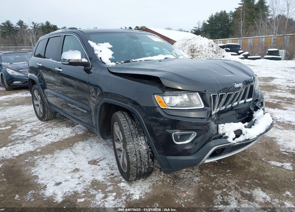 2015 JEEP GRAND CHEROKEE LIMITED VIN: 1C4RJFBGXFC847763