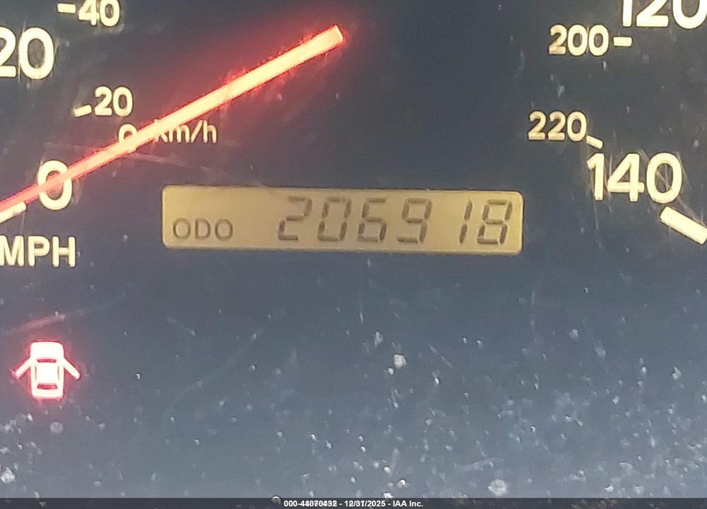 2000 LEXUS ES 300 VIN: JT8BF28G3Y0288787