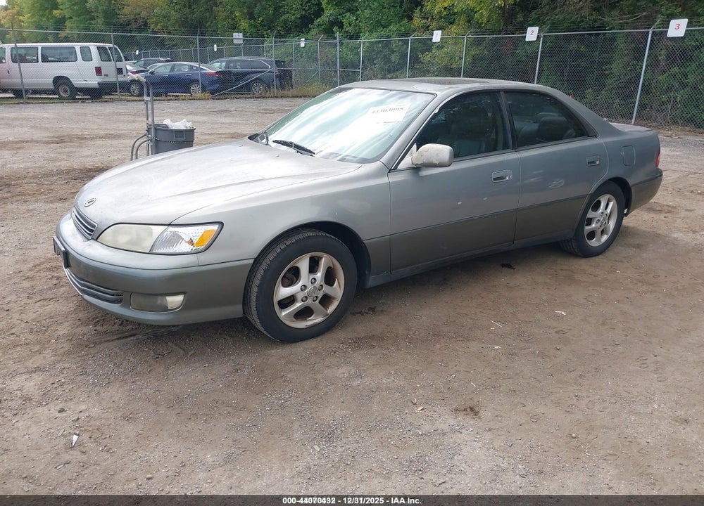 2000 LEXUS ES 300 VIN: JT8BF28G3Y0288787