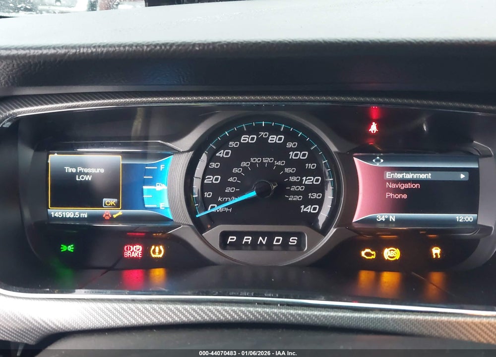 2015 FORD TAURUS SHO VIN: 1FAHP2KT3FG113948