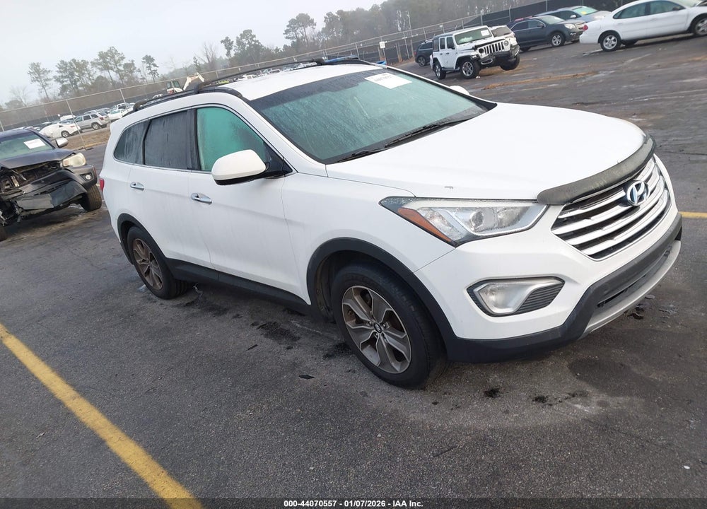 2014 HYUNDAI SANTA FE GLS VIN: KM8SM4HF2EU087845