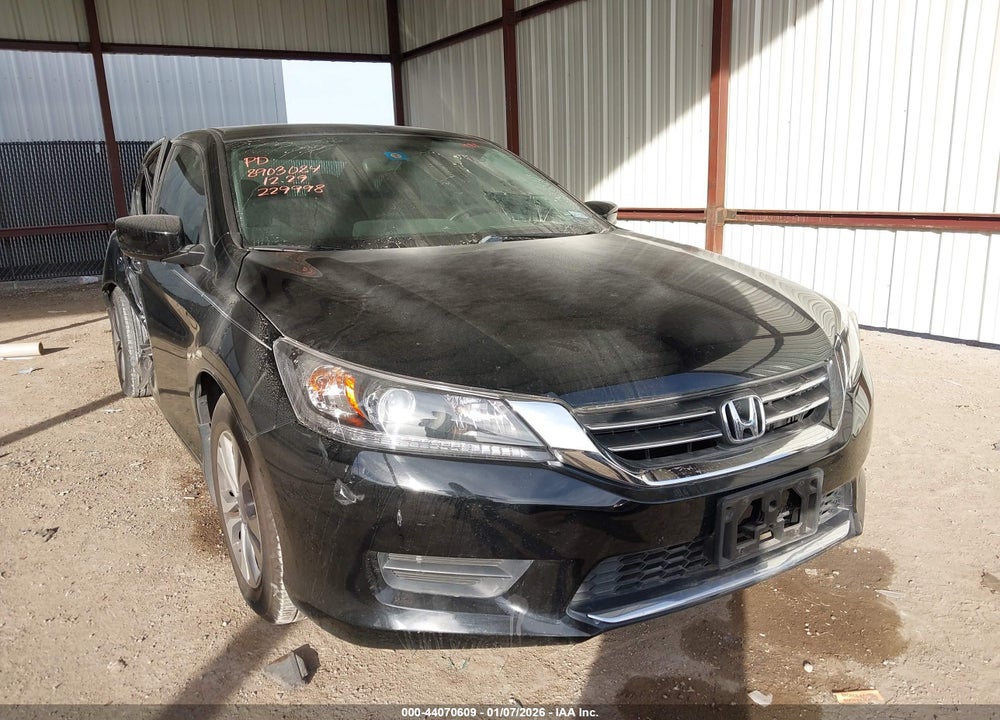 2013 HONDA ACCORD LX VIN: 1HGCR2F33DA229998