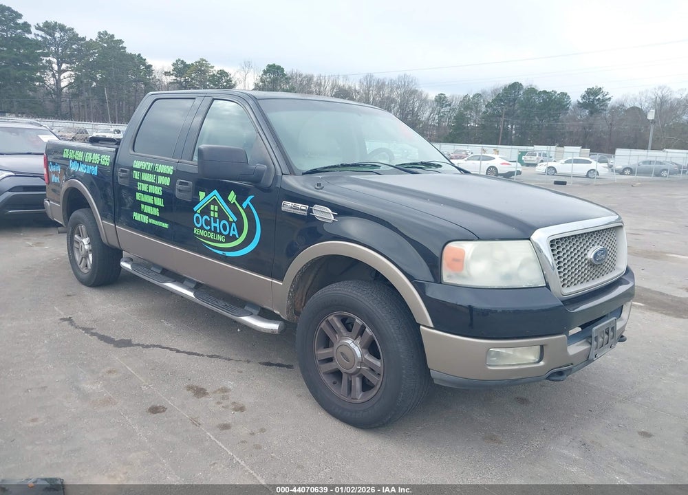 2004 FORD F-150 FX4/LARIAT/XLT VIN: 1FTPW14584KC37533