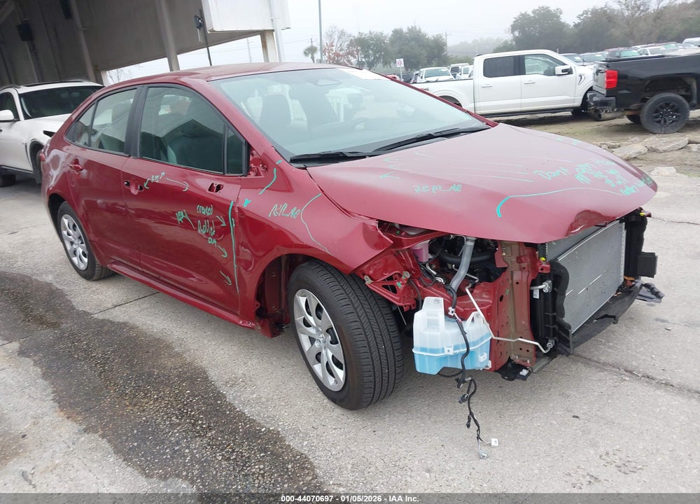 2025 TOYOTA COROLLA LE VIN: 5YFB4MDE3SP232627
