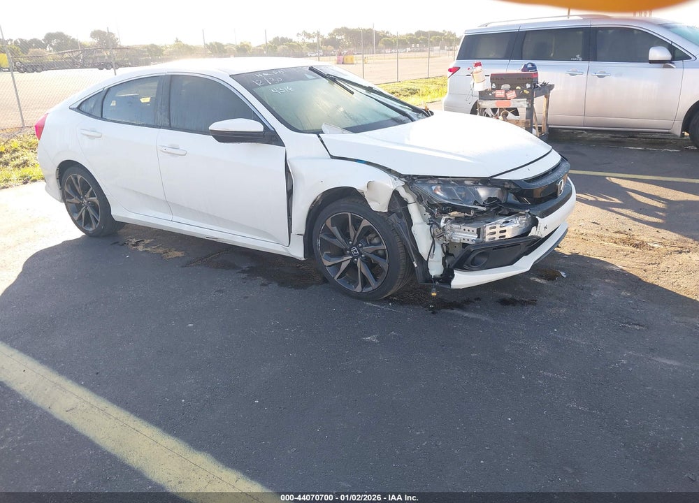 2020 HONDA CIVIC SPORT VIN: 2HGFC2F82LH584316