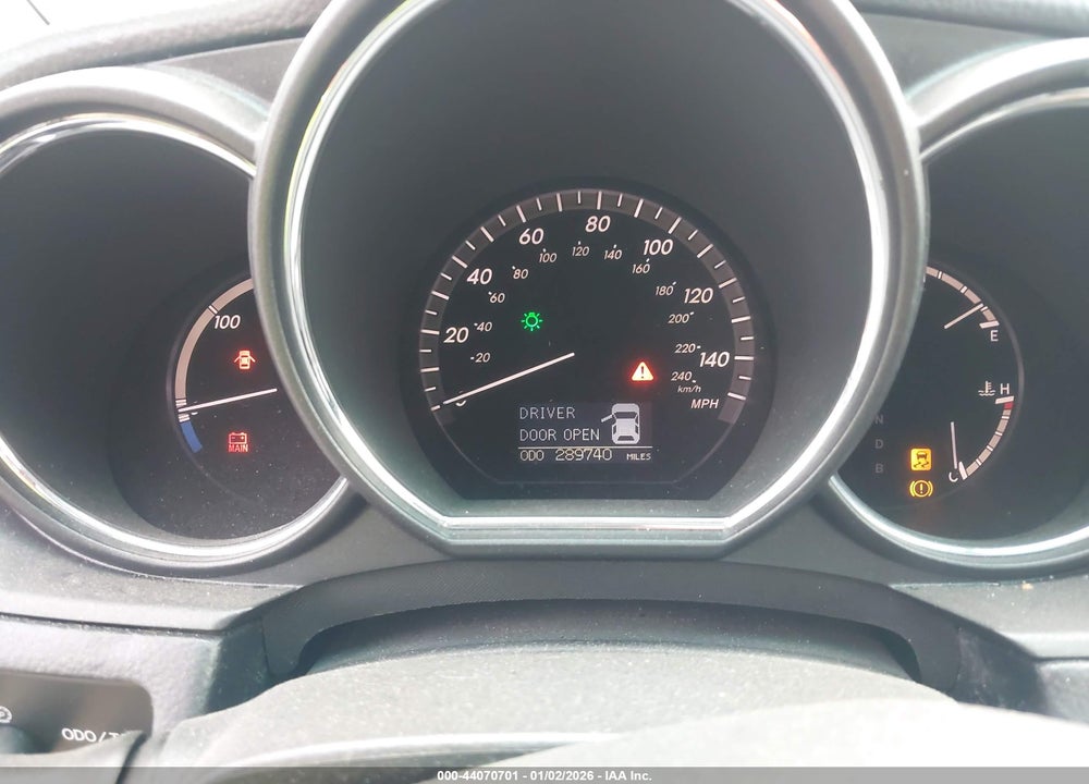 2007 LEXUS RX 400H VIN: JTJGW31U872004115