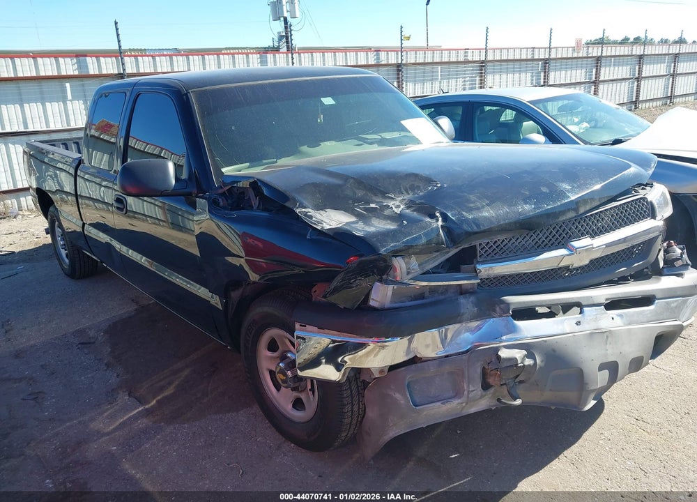 2004 CHEVROLET SILVERADO 1500 WORK TRUCK VIN: 1GCEC19X14Z166855