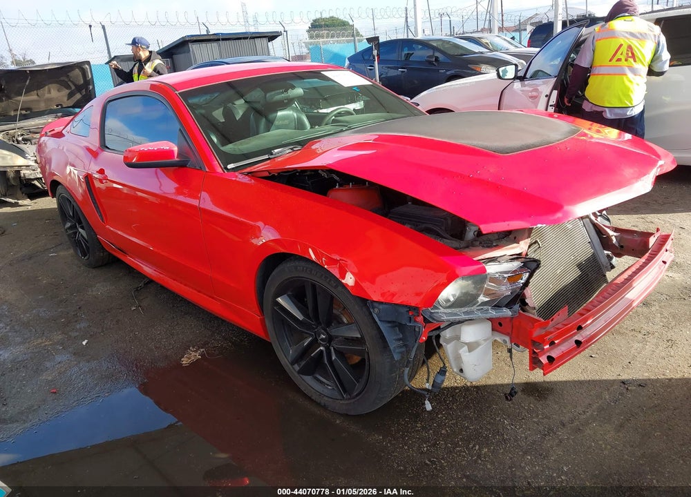 2012 FORD MUSTANG V6 VIN: 1ZVBP8AM2C5245617