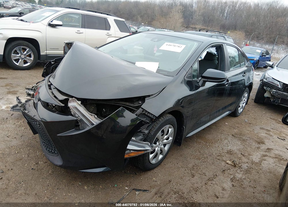 2021 TOYOTA COROLLA LE VIN: 5YFEPMAE3MP197664