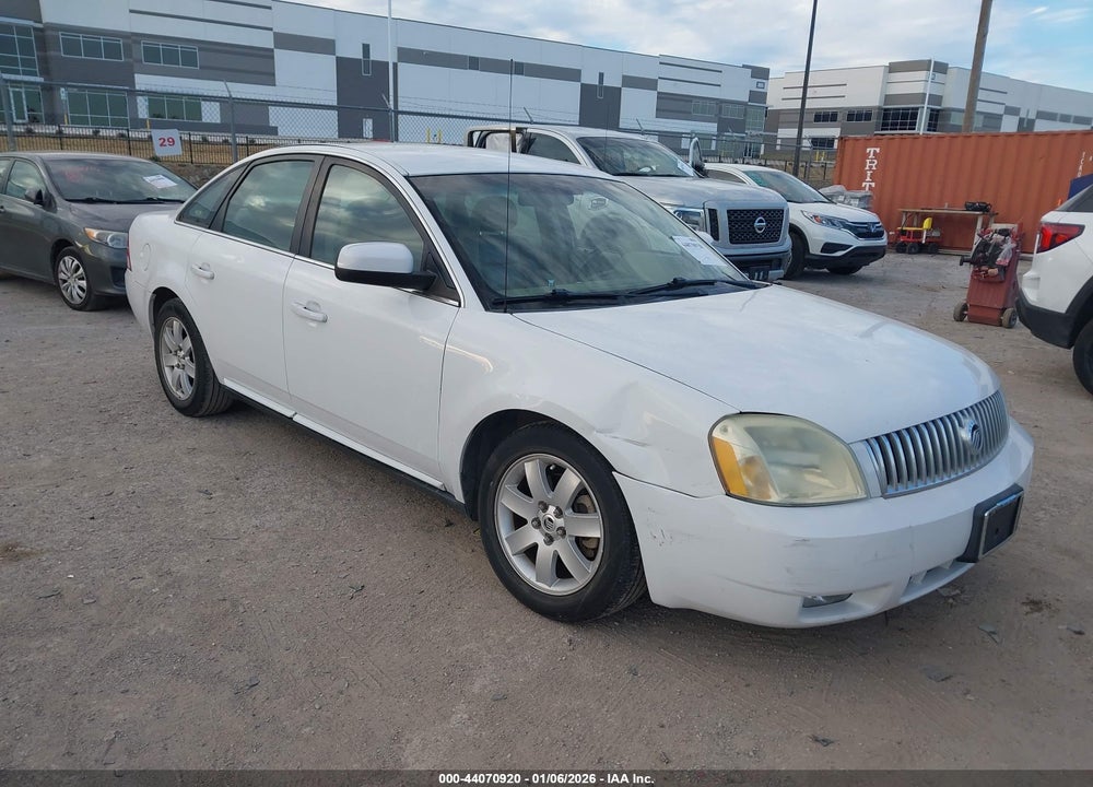 2007 MERCURY MONTEGO LUXURY VIN: 1MEFM40157G603332