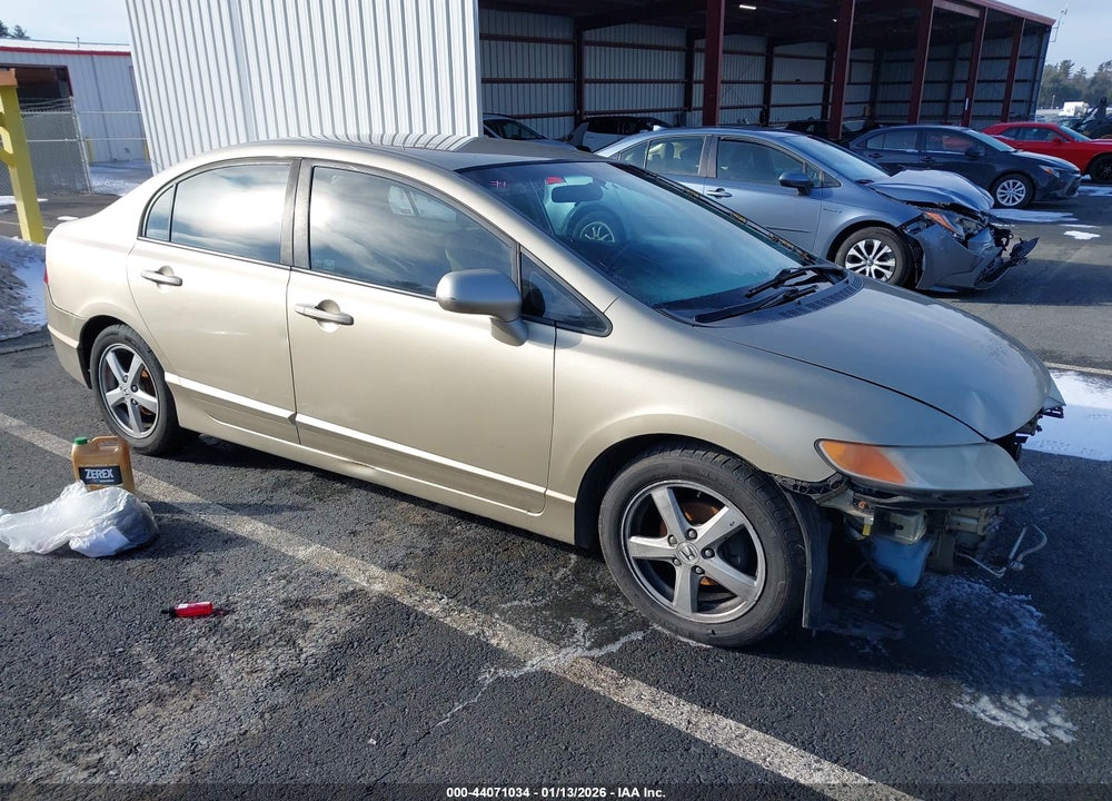 2008 HONDA CIVIC LX VIN: 1HGFA16558L026721