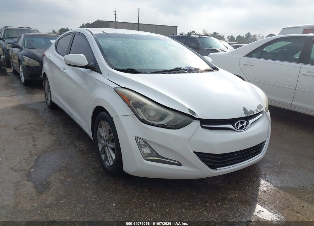 2014 HYUNDAI ELANTRA SE VIN: 5NPDH4AE2EH469922