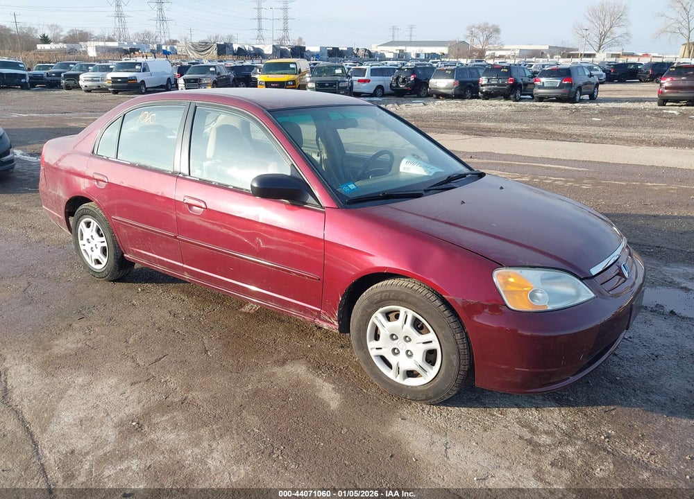 2002 HONDA CIVIC LX VIN: 1HGES16562L035914
