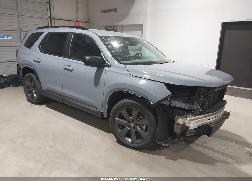 2025 HONDA PILOT SPORT VIN: 5FNYG1H36SB119694