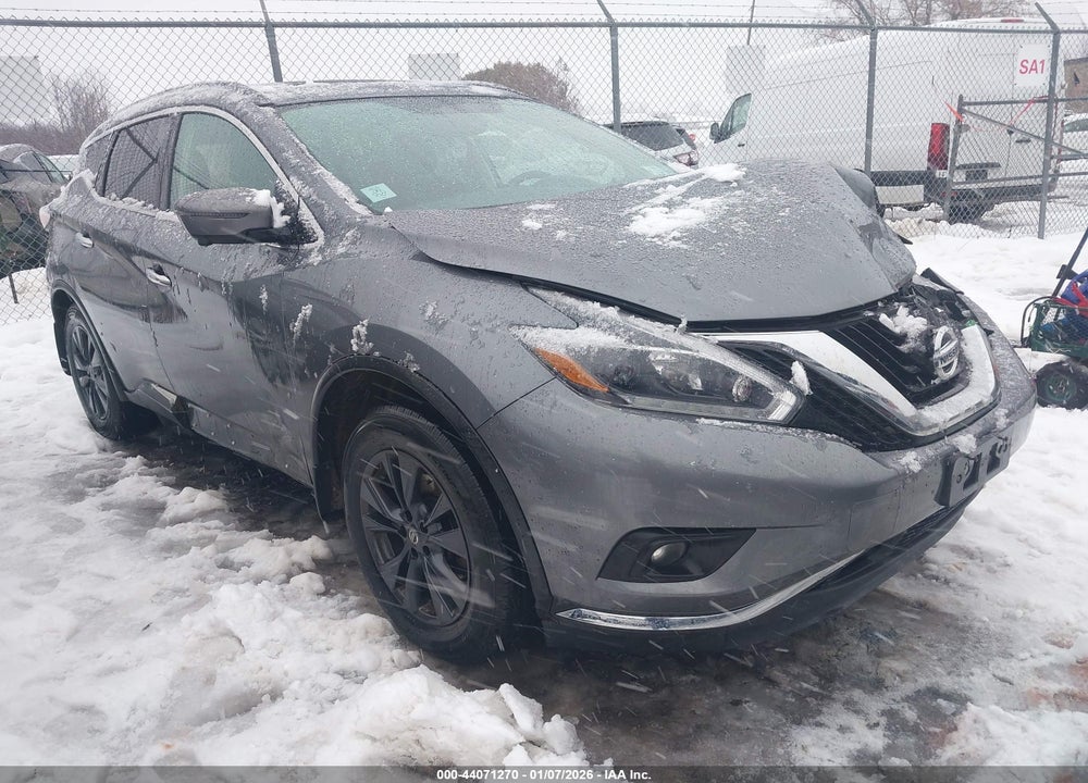 2018 NISSAN MURANO SV VIN: 5N1AZ2MHXJN110768