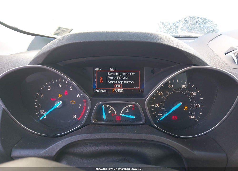 2017 FORD ESCAPE TITANIUM VIN: 1FMCU9J93HUA37689