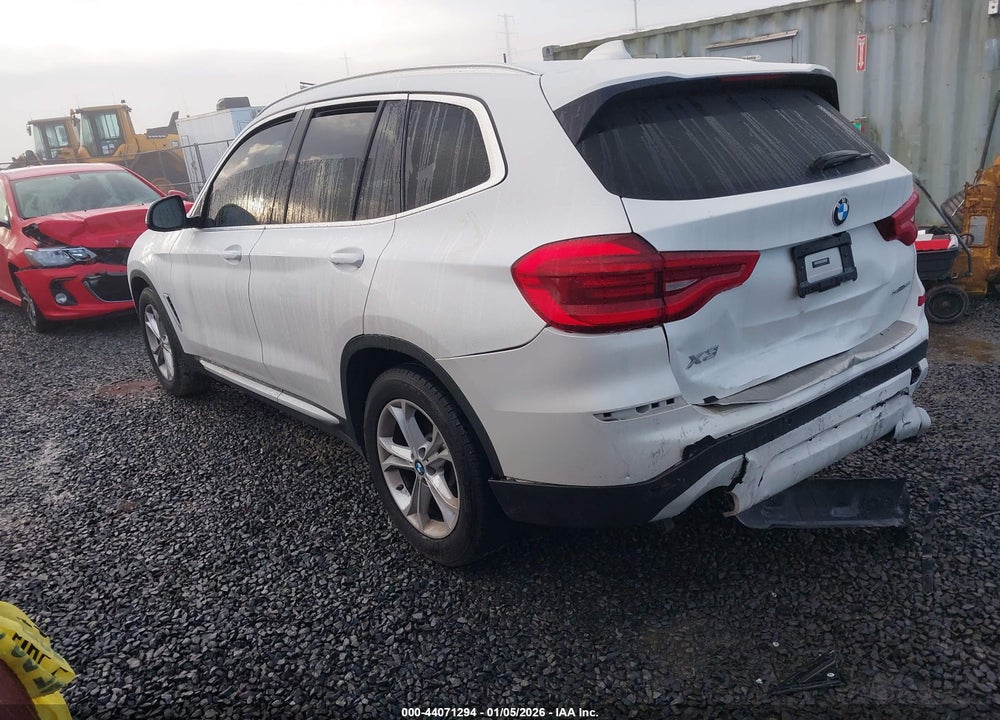 2021 BMW X3 SDRIVE30I VIN: 5UXTY3C0XM9H38071