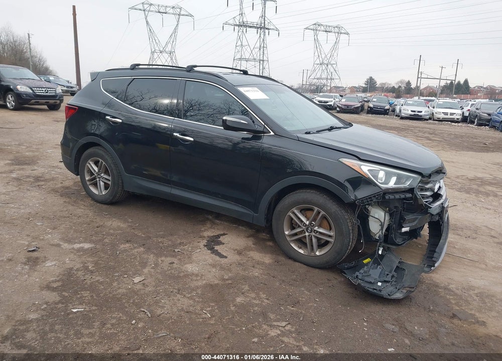 2017 HYUNDAI SANTA FE SPORT 2.4L VIN: 5NMZU3LBXHH011660