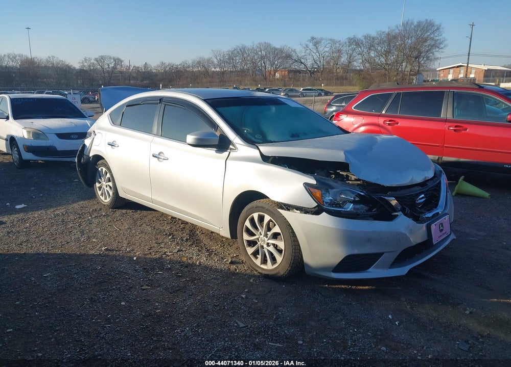 2018 NISSAN SENTRA SV VIN: 3N1AB7AP0JL626609