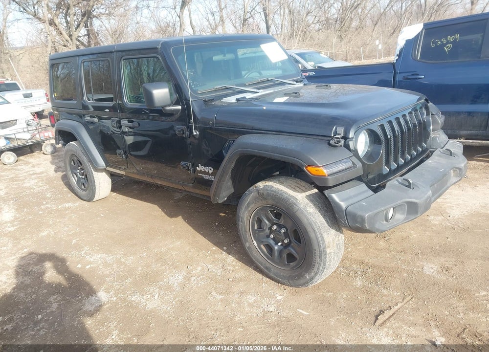 2020 JEEP WRANGLER UNLIMITED SPORT 4X4 VIN: 1C4HJXDN6LW143504