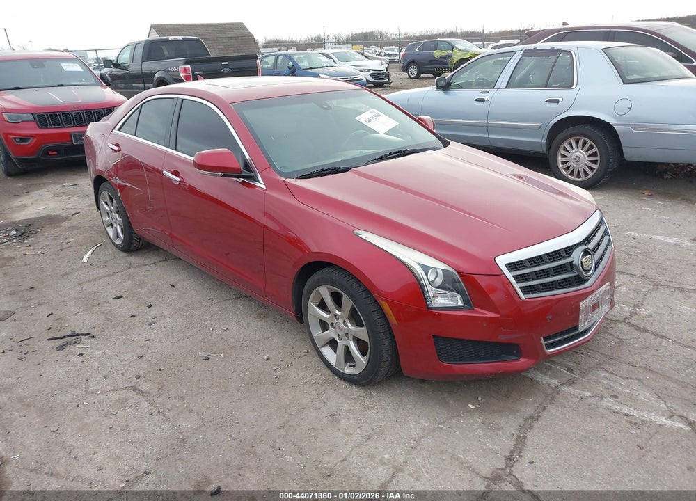 2014 CADILLAC ATS LUXURY VIN: 1G6AH5RX2E0116448