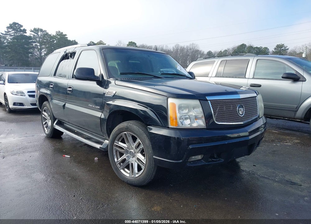 2002 CADILLAC ESCALADE STANDARD VIN: 1GYEK63N62R149967