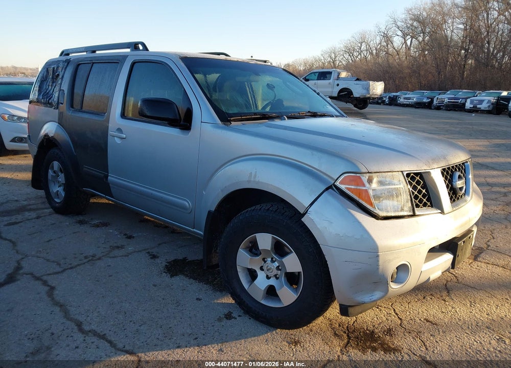 2007 NISSAN PATHFINDER S VIN: 5N1AR18W77C624021