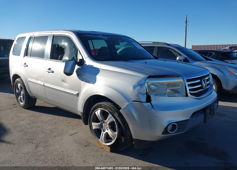 2013 HONDA PILOT EX-L VIN: 5FNYF3H56DB033160