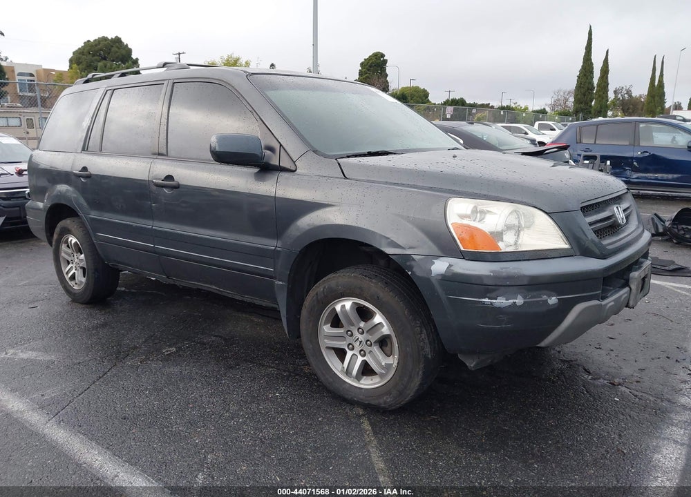 2004 HONDA PILOT EX VIN: 2HKYF18424H598910